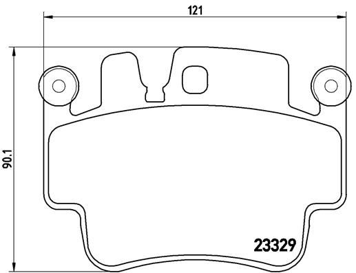 A.B.S. P 65 009 BREMBO Bremsbelagsatz, Scheibenbremse
